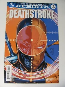 Deathstroke #1 DC Universe Rebirth 2016 Series Variant 9.4 Near Mint - Imagen 1 de 3