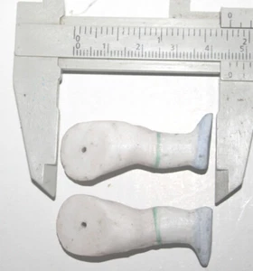 Antique porcelain bisque legs for repair for all bisque mignonette size  photos - Picture 1 of 5