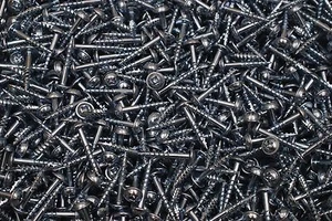 (1000) Combo Drive Washer Head 8 x 1 Pocket Hole Type 17 Coarse Wood Screw #8 - Picture 1 of 1