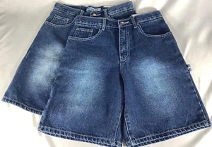 30 THIRTY BELOW Jungen Shorts Gr. 16 x 9 Denim Zimmermann 2 Paar neu mit Etikett  - Bild 1 von 8