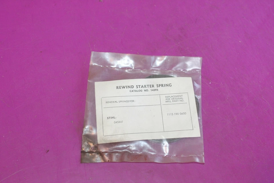Replacement Stihl Rewind Starter Spring. Part 14395 Replaces Stihl 1115 190 0600 - Image 1 of 1