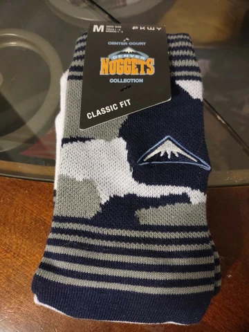 Denver Nuggets NBA Licensed Medium Socks Cover