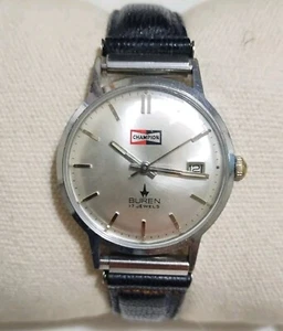 Vintage Buren " Champion" Spark plug Mens "Rare" Wristwatch - Picture 1 of 7
