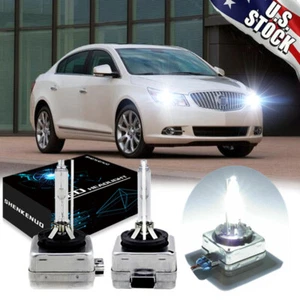 D1S Xonen HID Headlight Bulbs for Buick LaCrosse 2010-2013 High & Low Beam Qty 2 - Picture 1 of 11