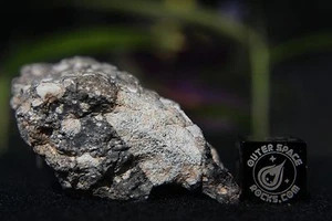 NWA 11266 Regolito Feldespático Lunar Oficial Brecha Meteorito 20,5 gramos fragmento - Imagen 1 de 4