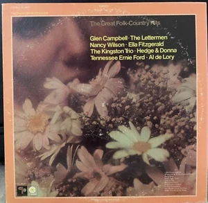 The Great Folk - Country Hits Glen Campbell Nancy Wilson LP Vinyl SL-6647* - Picture 1 of 2