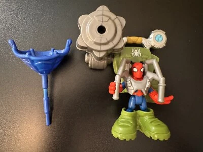 Playskool Heroes Super Hero Adventures Jungle Web Spider-Man 2011 completo Foto 1 de 4