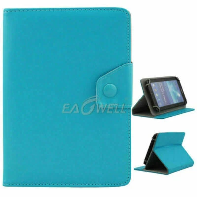 Funda con Soporte de Cuero Folio Patrón Universal para Tablet Android 7" 8" 10.1" Foto 1 de 4