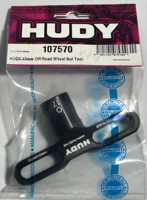 NEW IN PACKAGE HUDY 107570 17MM OFFROAD WHEEL NUT TOOL , 1/8TH WHEEL NUT TOOL - Image 1 of 4