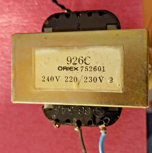 1pcs WELLER Soldering Station Transformer ORIEX 752601 240V 220V 230V - 24VAC - Imagen 1 de 4