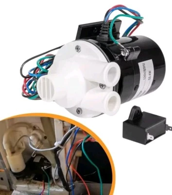 Conjunto de motor de bomba de agua APTA92P10WD1 apto para máquina de hielo Hoshizaki... Foto 1 de 4