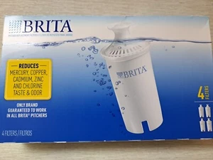 Brita Water Filters Set of 4 Filters Pitcher Replacement Filters - Picture 1 of 5