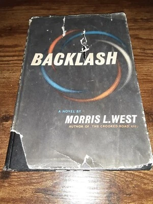 Backlash By Morris L. West Hardcover Novel Book Club Edition 1958 First Edition - Image 1 of 4