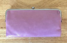 UPC 604599003994 product image for Nwt Women's Hobo Leather Double Frame Clutch Wallet, Lauren, Lilac | upcitemdb.com