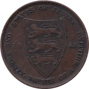 Trikot - 1/24 Schilling - Victoria - 1888 H - Nr. 548 - Bild 1 von 2