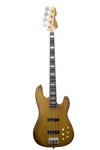 Markbass MB JP Gold-Battered 4-string VG Pau Ferro Rosewood Bass Guitar - Picture 1 of 2