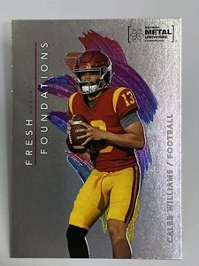 2022 Skybox Metal Universe Champions CALEB WILLIAMS Fresh Foundation RC #FF34 - Picture 1 of 2