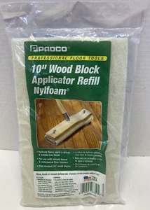 PADCO - 10" Wood Block Applicator Refill Nylfoam New N Package. Free Shipping!! - Picture 1 of 5