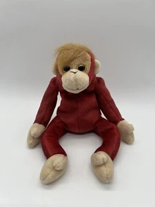 1999 SCHWEETHEART ORANG-UTAN BEANIE BABY 9" TUSH TAG NO HANG TAG CUTE CHINA - Bild 1 von 7