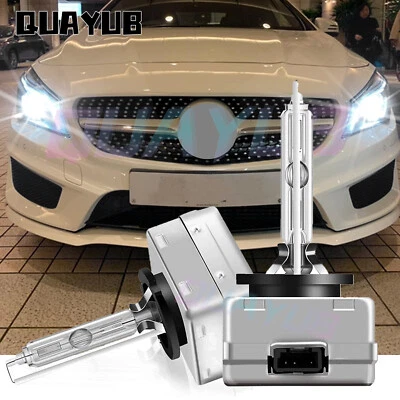 适用于梅赛德斯-奔驰 CLA250 2014 - 2016 D3S HID 车头灯灯泡 高/低光束 白色 2x — 第 1/4 张图片