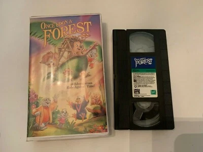 1993 Once Upon A Forest Animated VHS Video Tape - Image 1 of 2