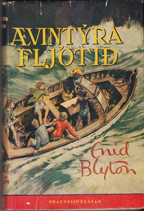 The River of Adventure  - 1st Edition - Enid Blyton ( 1957 ) in Icelandic ! - Picture 1 of 9