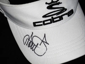 IAN POULTER AUTOGRAPHED COBRA GOLF VISOR (W/ PROOF!) - Picture 1 of 2