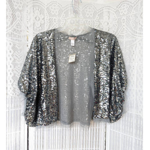 silver bolero shrug products for sale 
