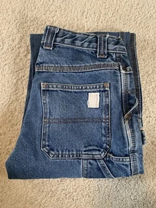 Old Navy Painters Jeans Medium Wash Boys Size 10 Slim Vintage - Picture 1 of 10