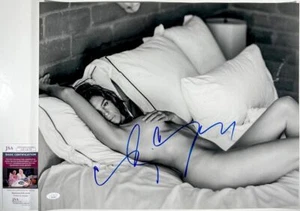 Cindy Crawford Sexy Super Model Signed B&W 16x20 Photo A Autograph JSA COA - Picture 1 of 1