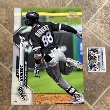 2020 Topps Series 2 Luis Robert /99 SSP short print wall art jumbo 10x14 rookie