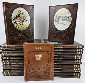 VTG Time Life Books THE OLD WEST Complete Series Set 26 Vol with Master Index - Picture 1 of 23
