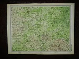 More details for 1903 map ~ northampton bedford biggleswade luton dunstable &amp; villages