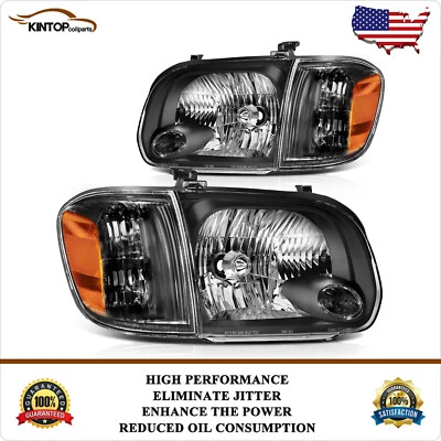 Пара фар в сборе для 05–06 Toyota Tundra 2006 Toyota Sequoia - Изображение 1 из 4