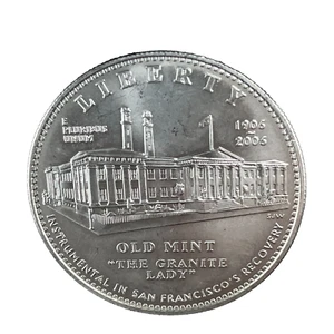 2006-S San Francisco Old Mint Centennial Commemorative Silver Dollar $1 BU/UNC - Picture 1 of 6