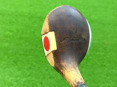 AG SPALDING BROS SR54W DRIVER Ponto Vermelho Rosto Extravagante 1926 Patente Feminino Destro - Imagem 1 de 4