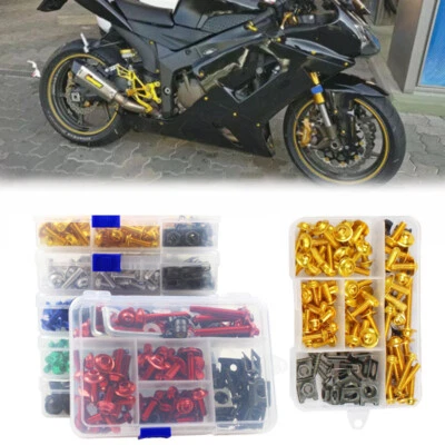 Kit de tornillos de carenado de motocicleta para Suzuki GSXR 600 750 1000 Hayabusa GSX1300R Foto 1 de 4