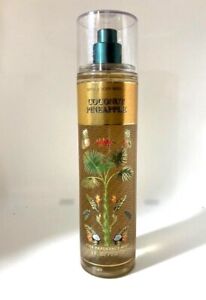 Bath & Body Works Coconut Pineapple Fine Fragrance Mist Spray Splash  8 oz.