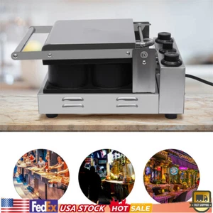 Commercial Electric Chest Shape Waffle Maker Machine Breast Bowl Waffle Baker US - Picture 1 of 12
