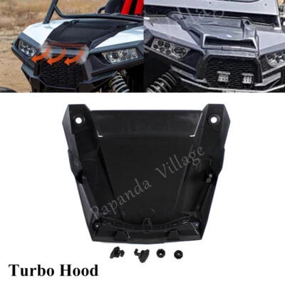 Black Plastic Turbo Hood Scoop Air Intake For Polaris All 900 RZR XP / XP4 1000 - Image 1 of 4