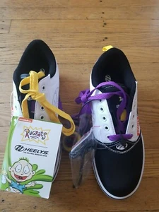 HEELYS Pro 20 Prints Rugrats Skate Canvas Wheeled Shoe NWT Sz Youth 5 - Picture 1 of 7