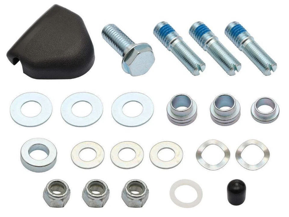 4pc Seat Belt Lap Sash Conversion Fitting Kit 1/2UNC - image 1 of 1