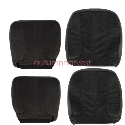 Cubierta de asiento de conductor y pasajero gris oscuro para Dodge Ram 1500 2500 3500 2003-2004 Foto 1 de 4