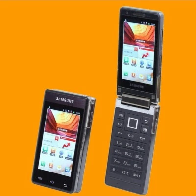 Samsung GT-B9120 16GB 5MP 2-Core 3.3" Dual SIM Active 3G Android Flip Smartphone - Image 1 of 4