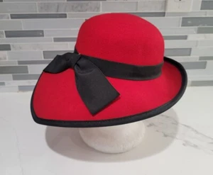 Vintage GEO W BOLLMAN Doeskin felt Designer's Touch exclusive hat One Size - Picture 1 of 7