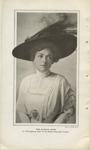 1908 Blanche Bates / Grace George 7x12 Vintage Printed Photo - Picture 1 of 1