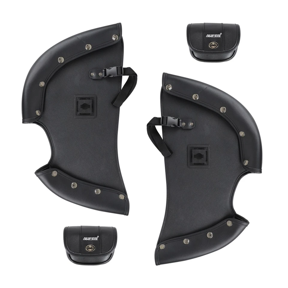 Engine Guard Cover Soft Lowers Chaps Leg Warmer Bag for Indian Chief 2014-2023 - Image 1 of 4