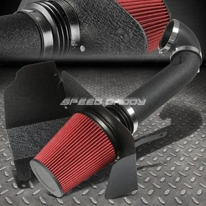 FOR 07-08 SILVERADO SIERRA AVALANCHE ALUMINUM 3.5" COLD AIR INTAKE+HEAT SHIELD - Bild 1 von 6
