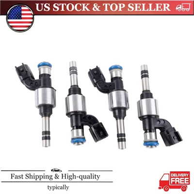 4x Inyectores de combustible para Chevrolet Equinox GMC Terrain Buick Regal 2,4 L 12633784 Foto 1 de 4