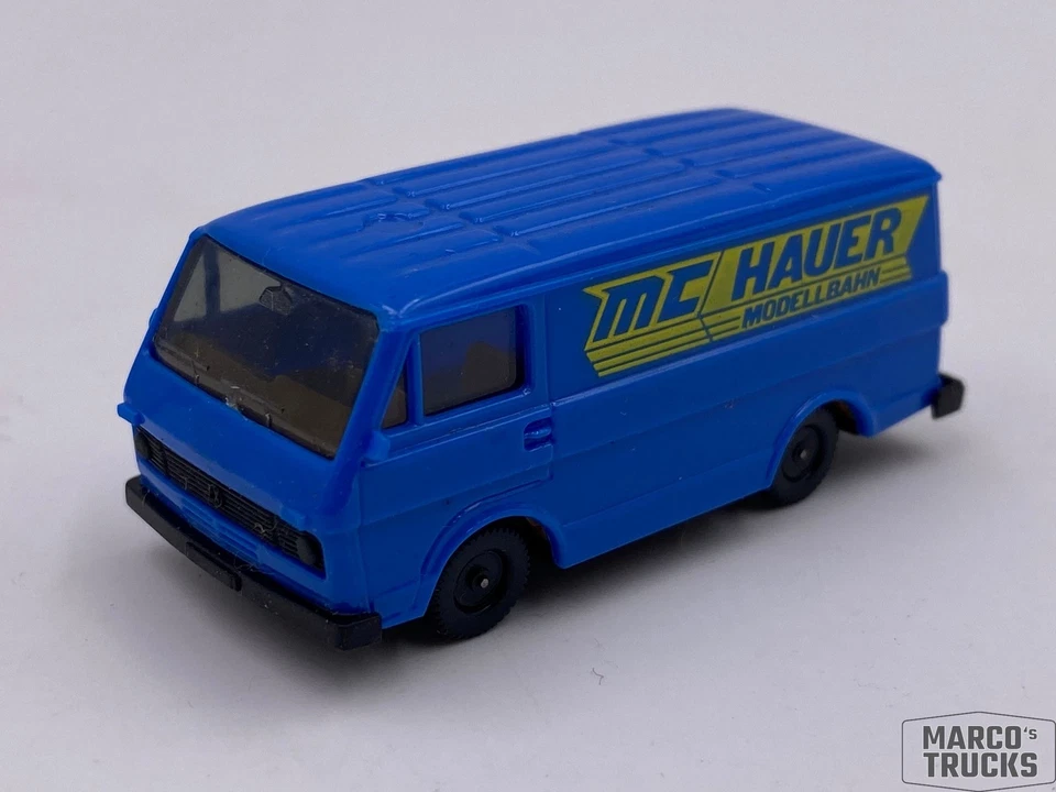 Herpa VW LT28 коробка фургон синий «MC Hauer Modellbahn» 1:87 /H16636 - Изображение 1 из 1